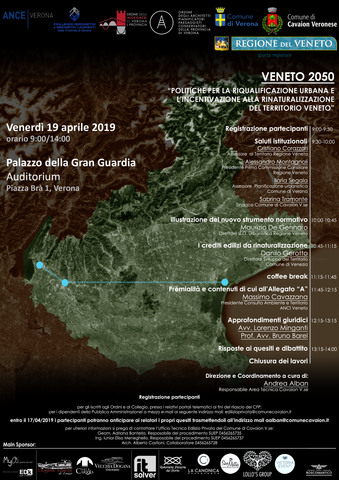 Convegno "Veneto 2050 politiche per la riqualificazione urbana e l'incentivazione alla rinaturalizzazione del territorio Veneto"