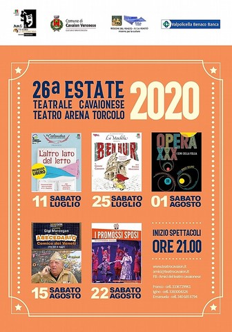 26^ ESTATE TEATRALE CAVAIONESE 2020