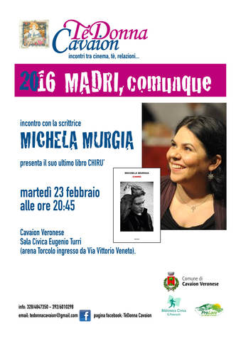 2016 MADRI, comunque- Incontro con la scrittrice Michela Murgia